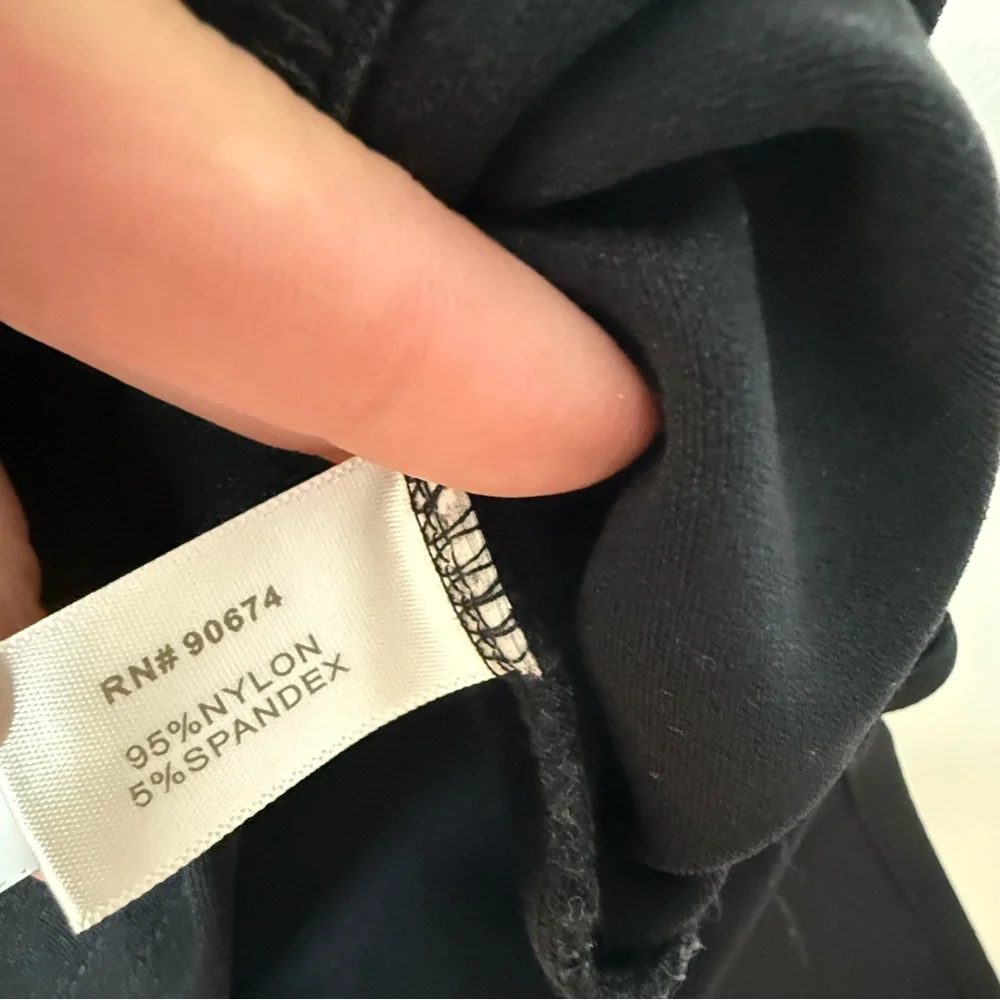Boston Proper Black Scoop Neck Tank - Picture 4 of 5
